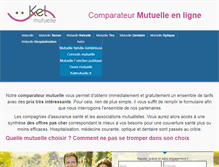 Tablet Screenshot of kelmutuelle.fr